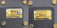   GOLD 1/500 unze 999 100 Mark DDR Geldschein / Banknote  14.17 &pound;  +  6.27 &pound; shipping