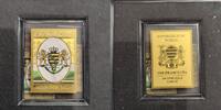   Goldm&uuml;nze&nbsp; Tschad 3000 Francs Wappen Sachsen Feingold 999 1/500 oz Ban... 15.46 &pound;  +  6.27 &pound; shipping