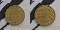  1930 G Weimar 10 Reichspfennig SS 5.15 &pound;  +  6.27 &pound; shipping