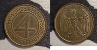  1932 E 4 Reichspfennig VZ 12.88 &pound;  +  6.27 &pound; shipping
