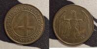  1932 D 4 Reichspfennig SS 4.72 &pound;  +  6.27 &pound; shipping