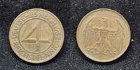  1932 A 4 Reichspfennig SS 4.72 &pound;  +  6.27 &pound; shipping