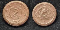  1921 2 Mark Meissen vz 3.01 &pound;  +  6.27 &pound; shipping