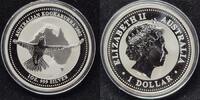  2002 1 Dollar Kookaburra Australien BANKFRISCH 107.34 &pound;  +  6.87 &pound; shipping