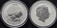  2005 Neuseeland 1 Dollar 2005 Rowi Vogel 1 OZ Unze Silber Bankfrisch 158.86 &pound;  +  6.87 &pound; shipping