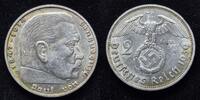  1939 E 2 Mark Hindenburg Gutes vz 50.77 &pound;  +  6.77 &pound; shipping