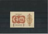 Saarland 1 Franc 1930 Mienenverwaltung - Serie F - Selten VF-EF