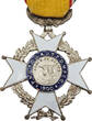 Frankreich Medaille Croix du Merite 1900 2. Klasse (Silber) am Band VF-EF
