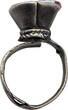 Afghanistan Ring o. J mit Karneol - graviert - islam F-VF