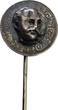 Kaiserreich 20 Pfennig 1874 Patriotika - umgearbeitet mit herausgetriebenen, plastischem Kopf Wilhelm II EF