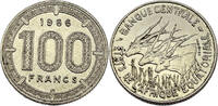 Äquatorialafrika 100 Francs 1966 Umlaufmünze ss+ 2.60 £  +  8.24 £ shipping