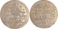 Türkei 2 1/2 Kurus Osmanisches Reich Selim III. 1789-1807 (1203-1222) Yüzlük Jahr 8 -