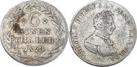 Hessen-Kassel 1/6 Taler Wilhelm II. (1821 - 1847) Fulda -