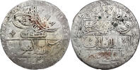 Türkei 2 1/2 Kurus Osmanisches Reich Selim III. 1789-1807 (1203-1222) Yüzlük Jahr 5 -