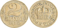 Jugoslawien 2 Dinar Umlaufmünze -