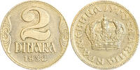 Jugoslawien 2 Dinar Umlaufmünze -