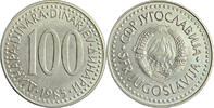Jugoslawien 100 Dinar Umlaufmünze -