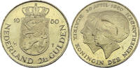 Niederlande 2 1/2 Gulden Krönung von Königin Beatrix -