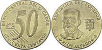 Ecuador 50 Centavos 2000 Umlaufmünze ss-vz 1.30 £  +  8.24 £ shipping