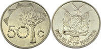 Namibia 50 Cent 2010 Umlaufmünze ss+ 0.87 £  +  8.24 £ shipping