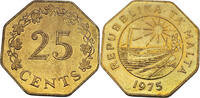 Malta 25 Cents 1975 Umlaufmünze vz+ 3.03 £  +  8.24 £ shipping