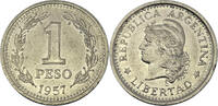 Argentinien 1 Peso 1957 Umlaufmünze vz-st 1.30 £  +  8.24 £ shipping