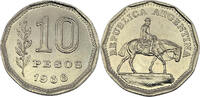 Argentinien 10 Pesos 1966 Umlaufmünze vz-st 1.73 £  +  8.24 £ shipping