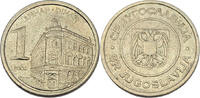 Jugoslawien 1 Dinar 2002 Umlaufmünze ss+ 0.87 £  +  8.24 £ shipping