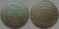 Tunisie 10 centimes Tunisie, Tunisia, 10 centimes 1907 A, LEC.100 TTB+ -