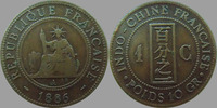 Indochine 1 cent Indochine Française, 1 cent 1886 A, LEC 38 TB/TTB -