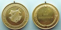Nierdermorschwihr, Niedermorschweiler Niedermorschwihr, Niedermorschweiler, Concours, médaille avec beliere,42,5 mm doré, 1.8.1903, Zur erinnerung, petit coups sur tr -