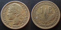 Cameroun 1 franc Cameroun, territoire sous mandat, 1 franc 1926, LEC.8 TTB+ -