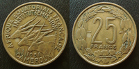 Cameroun 25 francs Cameroun, Afrique equatoriale Française, 25 francs 1958, LEC.31 TTB+ -