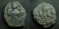 Byzantine Empire Follis CONSTANS II, Follis Constantiniople en 641-668, 4,41 grms, Sear.1007 TB -