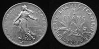 France 1 Franc 1 Franc semeuse de Roty 1913, Gad.467 TTB -