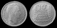 France 10 francs 10 francs Turin 1948 B, Gad 811 légères traces sinon SUP+ -