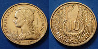 Madagascar 10 francs MADAGASCAR, 10 francs Essai 1953, LEC.108 SUP -