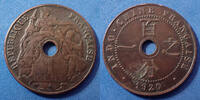 Indochine 1 Cent INDOCHINE, INDOCHINA 1 Cent 1920 A, LEC.80 Bon TTB -