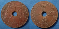 Indochine 1 cent INDOCHINE, INDOCHINA 1 cent 1938 A, LEC.99 légères concrétions sinon TTB à SUP -