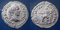 Roman Empire denarius CARACALLA, denarius Rome en 210, PONTIF TR P XIII COS III, 19mm, 2,97 grms, RIC.116a TTB+ -