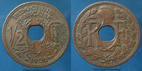 Indochine Indochine Française, 1/2 centième 1936, KM.20 concrétions sinon TTB -