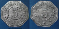 Mulhouse 5 pfennig Mulhouse, Alsace, Mulhausen im Elsass, 5 pfennig A.DREYFUS, TTB+ -