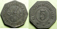 Allemagne, Deutschland, Weissenstadt 5 pfennig Allemagne, WEISSENSTADT, 5 pfennig non daté, F.592.1 TTB + (vernis, lackiert) -