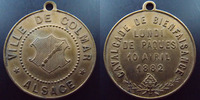 Colmar medaille COLMAR, 1882, medaille avec beliere 29 mm, Cavalcade de bienfaisance, TTB+ -