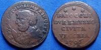 Vatican 2 1/2 Baiocchi Pie VI - Pius VI - Giovanni Angelo Braschi - munt.393 -