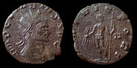 Roman Empire antoninien CLAUDIUS II Gothicus, CLAUDE II le Gothique, antoninien Rome en 268-269, IOVI VICTORI, 19mm, 3,24 grms, RIC 54 TTB+ -