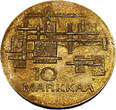 Finnland 10 Markkaa 1967 50 Jahre Unabhängigkeit BU,hübsche Patina, original verpackt