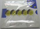 Bundesrepublik Deutschland / BRD 5 x 2 Euro 2007 A-J 50 Jahre R&ouml;mische V... 68.32 &pound;  +  17.08 &pound; shipping
