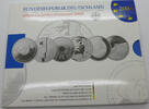 Bundesrepublik Deutschland / BRD 6 x 10 Euro 10€ Silber-Gedenkmünzenset 2004 im Blister -