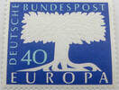 Bundesrepublik Deutschland / BRD 40 Pfennig Europa 1957 - Frieden und Wohlstand -